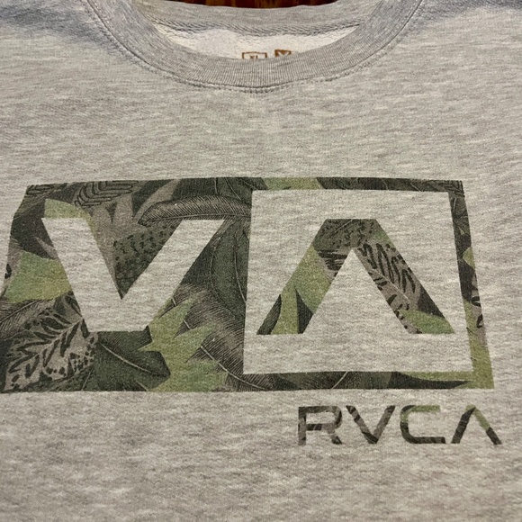 RVCA Crew Sweatshirt - XL - Picture 2 of 4